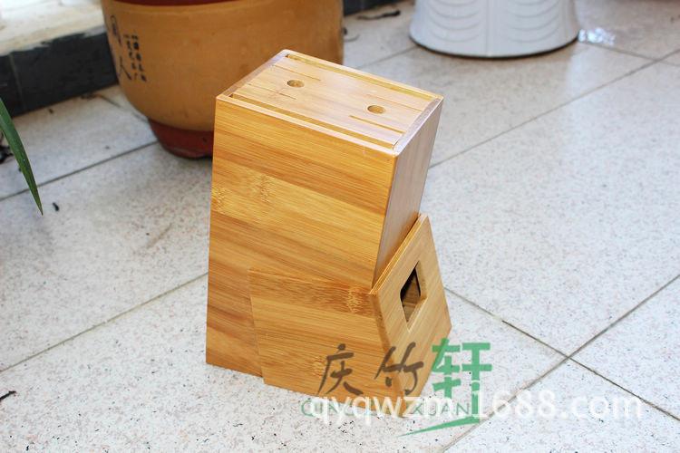 楠竹直刀架 厨房里的自然美学与实用主义